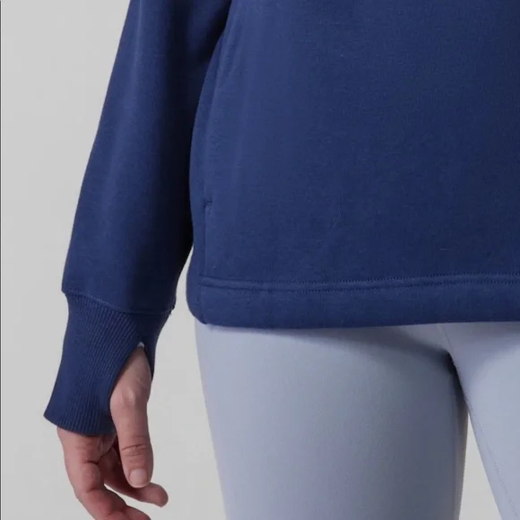 Athleta COZY KARMA 1/4 ZIP HOODIE - Picture 5 of 10